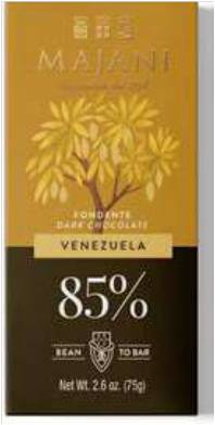 Шоколад Venezuela горький 85 %