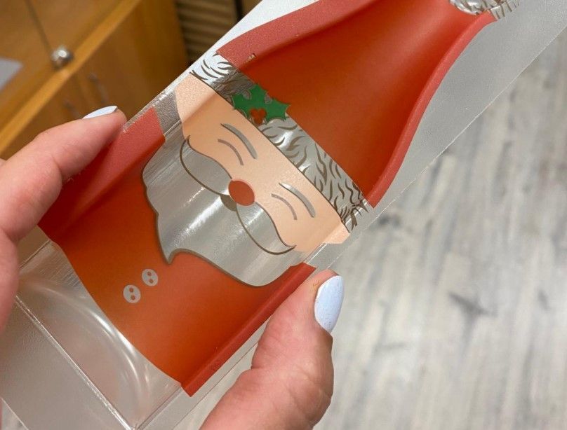 1/2 Бутылки (половинка) Дед Мороз