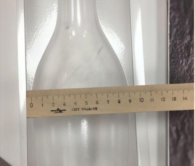  Пластиковая форма "Половинка бутылки без рисунка", PCB Creation