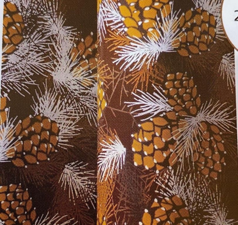 Трансфер Зимние шишки 40х25 см, PCB Creation