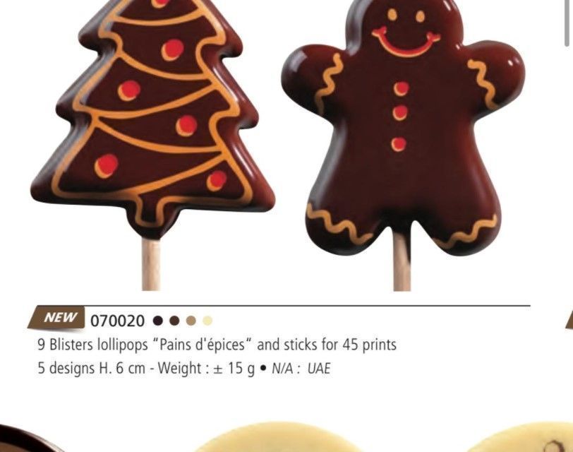 Леденцы на палочке Пряничный человечек, PCB Creation