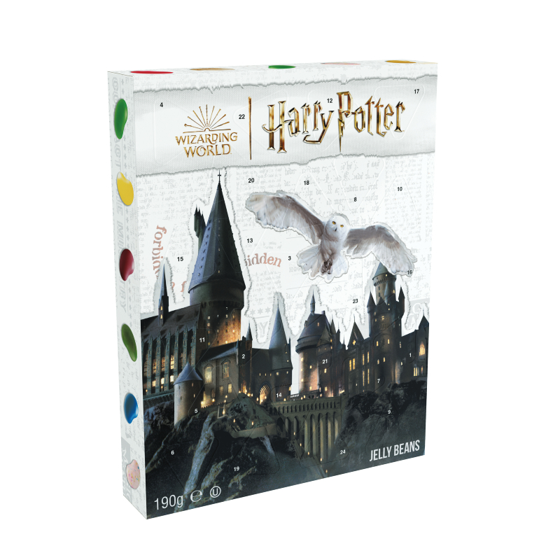Драже жевательное "Jelly Belly" Harry Potter ассорти 190г рождественский календарь
