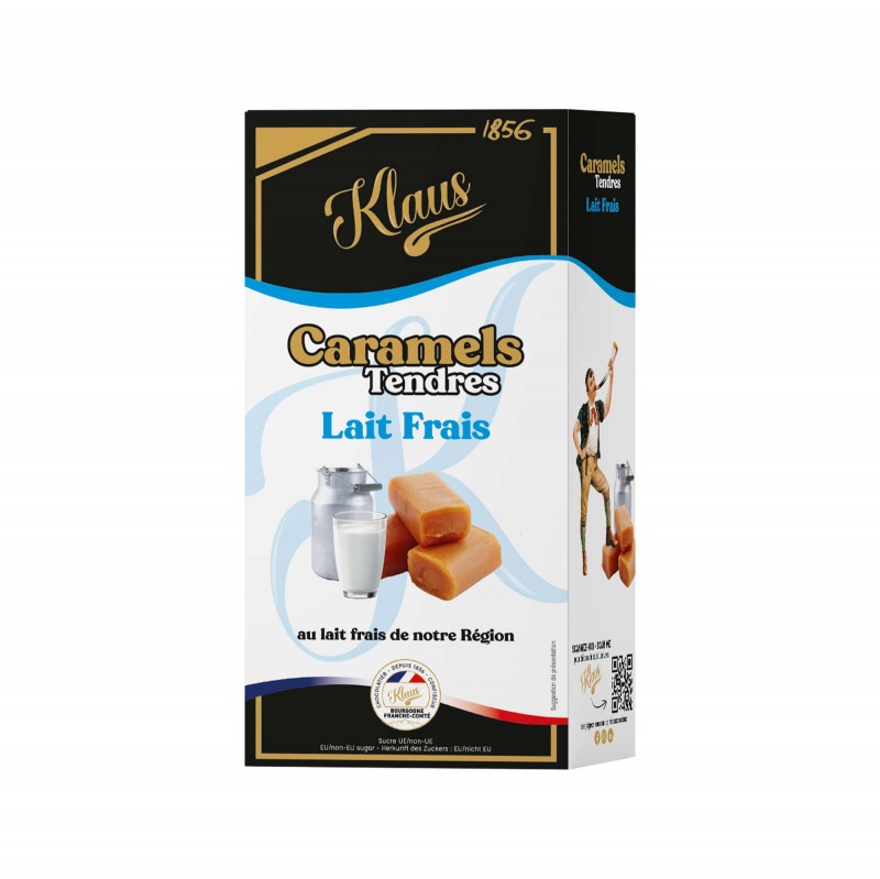 Карамель Klaus из свежего молока 160г