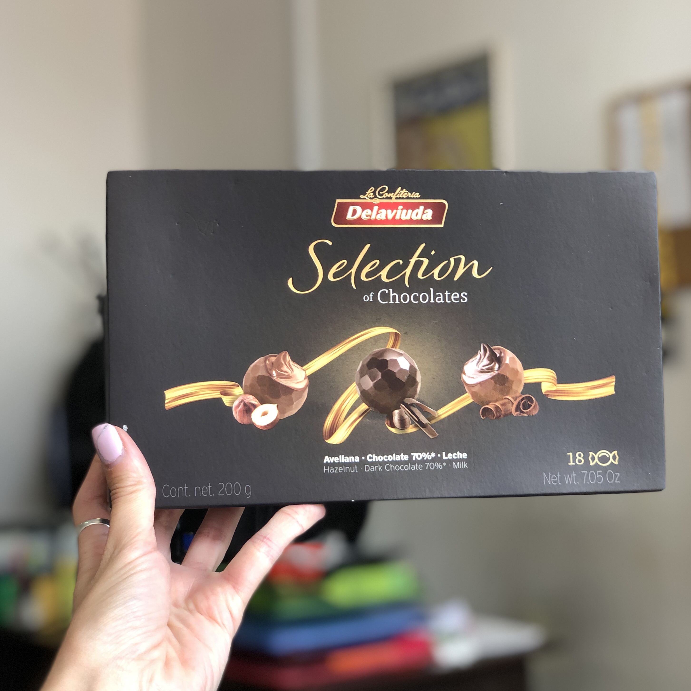 Шоколадные конфеты Delaviuda Ассорти 200 г.