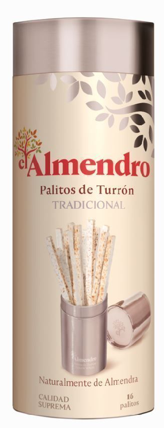 Хрустящий миндальный туррон El Almendro (палочки) 136г