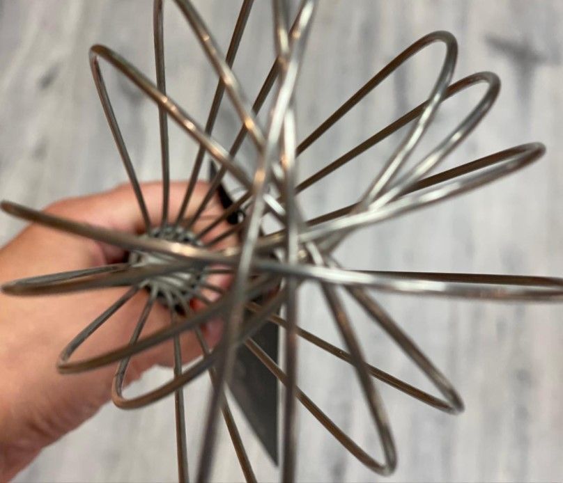 Венчик с силиконовой ручкой 35 см