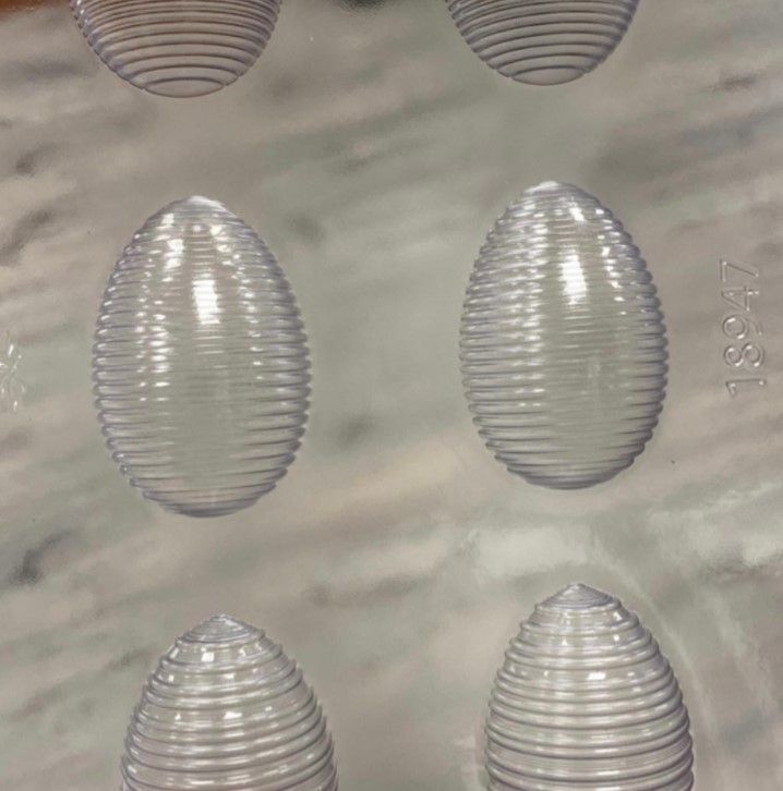 Пластиковая форма "Яйца" 7 см рельефные, Вальрона