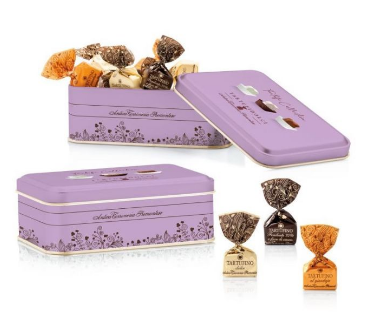 Трюфели ассорти жест. банка 140 г.