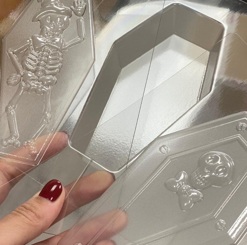 Пластиковая форма" Гробики Хеллоуин", PCB Creation