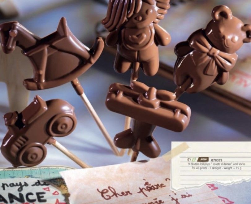 Леденцы для шоколада Машинки/игрушки