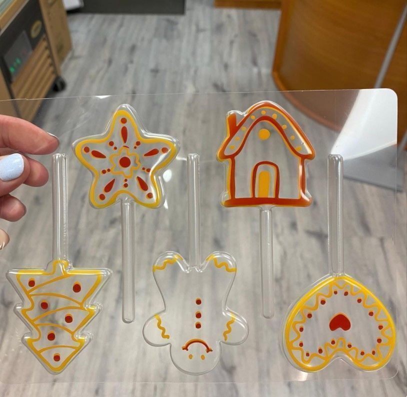 Леденцы на палочке Пряничный человечек, PCB Creation